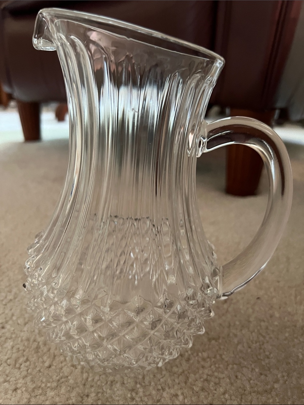 Cristal d’Arques Longchamp Pitcher-EC